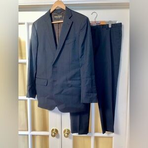 Harry Rosen  Black Formal Suit Timeless Design made in Italy 🇮🇹 Vintage